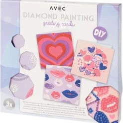 Avec Diamond Painting Wenskaarten