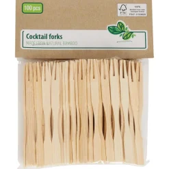 Bamboe Cocktailvorkjes