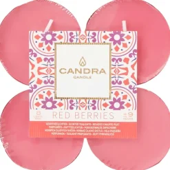 Candra Maxi-Geurtheelichten Red Berries