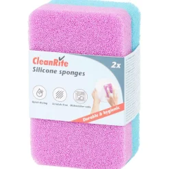 Cleanrite Siliconen Sponzen
