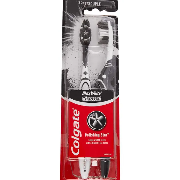 Colgate Maxwhite Tandenborstels Charcoal Polishing Star