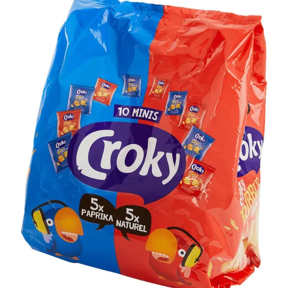 Croky Ribbelchips Uitdeelzak