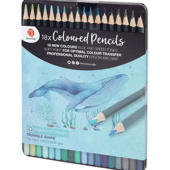 D Cotime Kleurpotloden In Blik