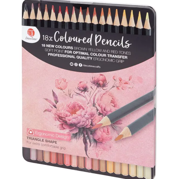 D Cotime Kleurpotloden In Blik