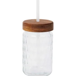 Drinkbeker Met Rietje En Deksel