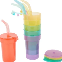 Drinkbekers Met Rietjes