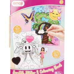 Emoji Krassticker- En Kleurboek
