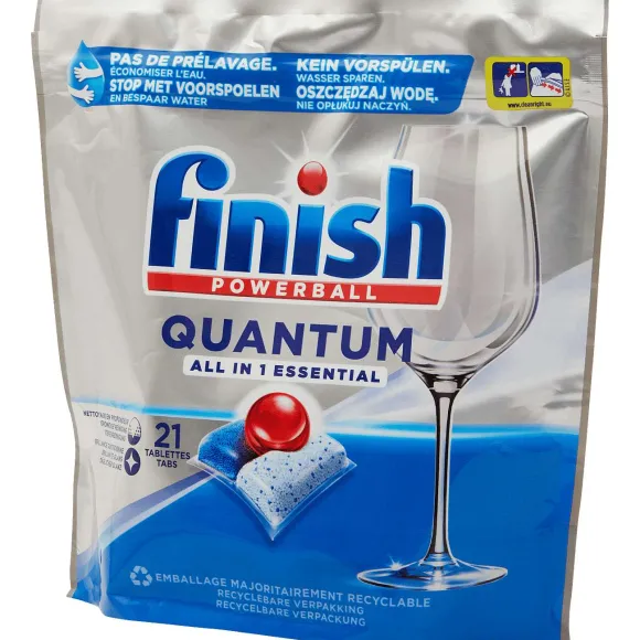 Finish Powerball All In 1 Essential Vaatwastabletten Quantum