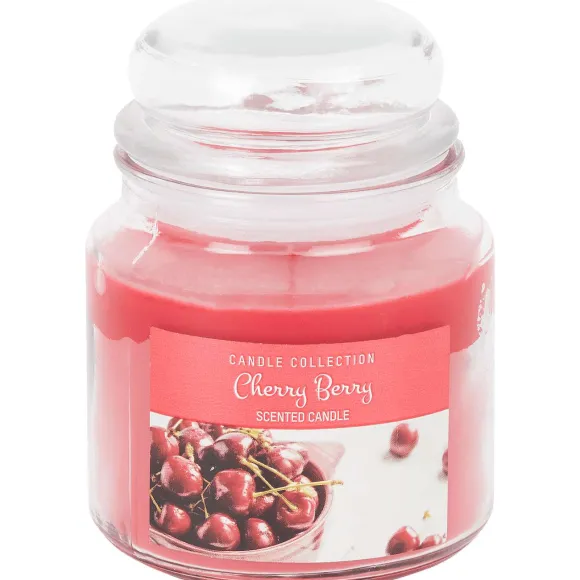 Geurkaars In Glazen Pot