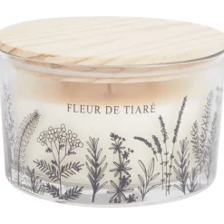 Geurkaars Met Houten Lont