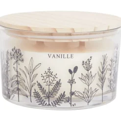 Geurkaars Met Houten Lont