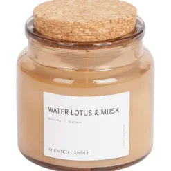 Geurkaars Met Kurken Deksel