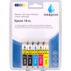 Ink & Print Inktcartridges Epson 18 Xl