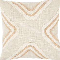 Jute Kussenhoes Met Patroon