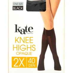 Kate Legwear Kniekousen 40 Denier