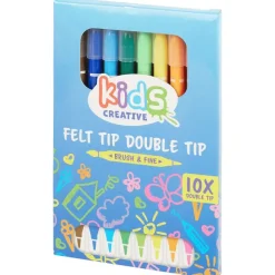 Kids Creative Viltstiften Met Dubbele Punt