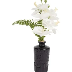 Kunstorchidee In Glazen Flesje