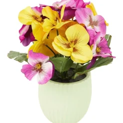 Kunstviooltjes In Pot