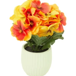 Kunstviooltjes In Pot