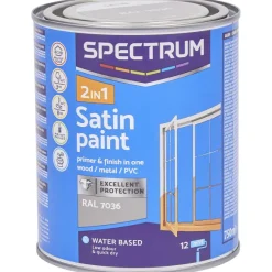 Spectrum 2-In-1 Zijdeglanslak Ral 7036