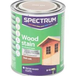 Spectrum Semi-Transparante Houtbeits Donker Eiken