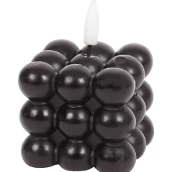 Vierkante Ledkaars Met Bolletjes