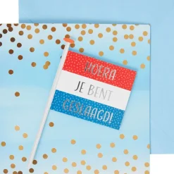 Wenskaart 'Geslaagd'