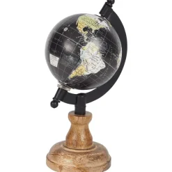 Wereldbol Op Mangohouten Voet